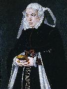 Barthel Bruyn the Elder Portrait of a Woman oil on canvas